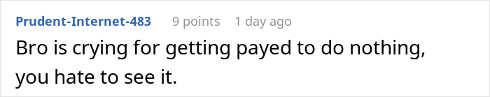 Man Vents About Having Nothing To Do For Hours At Work, The Internet Shoves Some Sense Into Him Man Vents About Having Nothing To Do For Hours At Work, The Internet Shoves Some Sense Into Him