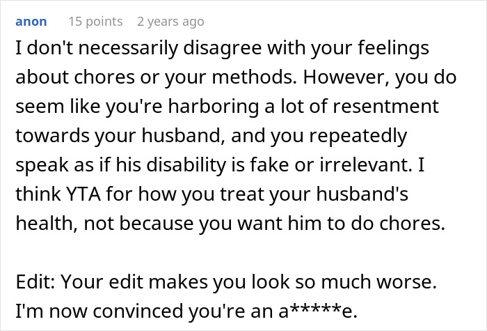 Woman Wonders If She Went Too Far Mimicking Lazy Husband’s Actions To Teach Him A Lesson Woman Wonders If She Went Too Far Mimicking Lazy Husband’s Actions To Teach Him A Lesson