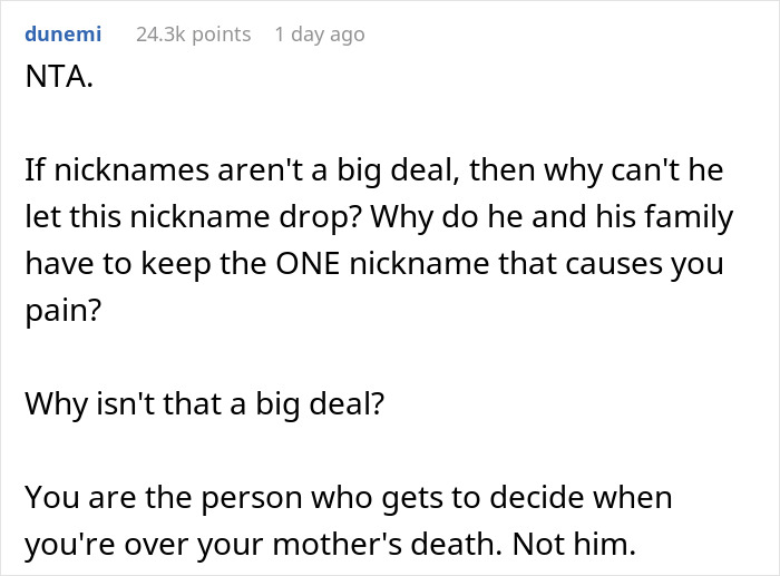 Husband Tries To Force His Wife To Accept A Nickname, She Packs Her Bags And Leaves