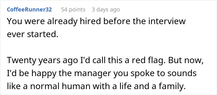 Woman Gets A Job And Can Start Monday Immediately After An Hour-Long Interview With No Questions Woman Gets A Job And Can Start Monday Immediately After An Hour-Long Interview With No Questions