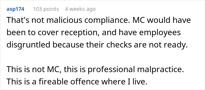 Accountant Maliciously Complies With Boss&rsquo;s Rule, Watches The Place Turn Into Chaos
