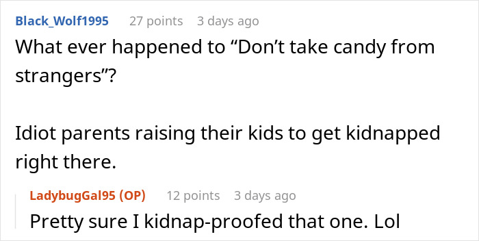 Mom Demands Stranger Share Her Candy With Her Kid, Regrets It After The Kid's Face Goes Red