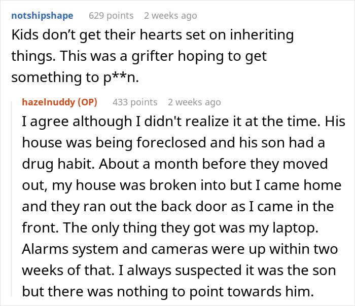 Entitled Neighbor Thinks He Has The Right To Grandma's Will And Inheritance, Gets Laughed At