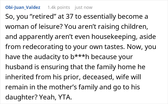 &ldquo;[Am I The Jerk] For Being Mad That My Stepdaughter Will Inherit Our House?" 