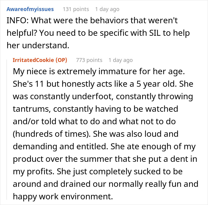 Woman Can’t Stand Niece “Helping” Her Out In Bakery, Family Drama Ensues Woman Can’t Stand Niece “Helping” Her Out In Bakery, Family Drama Ensues