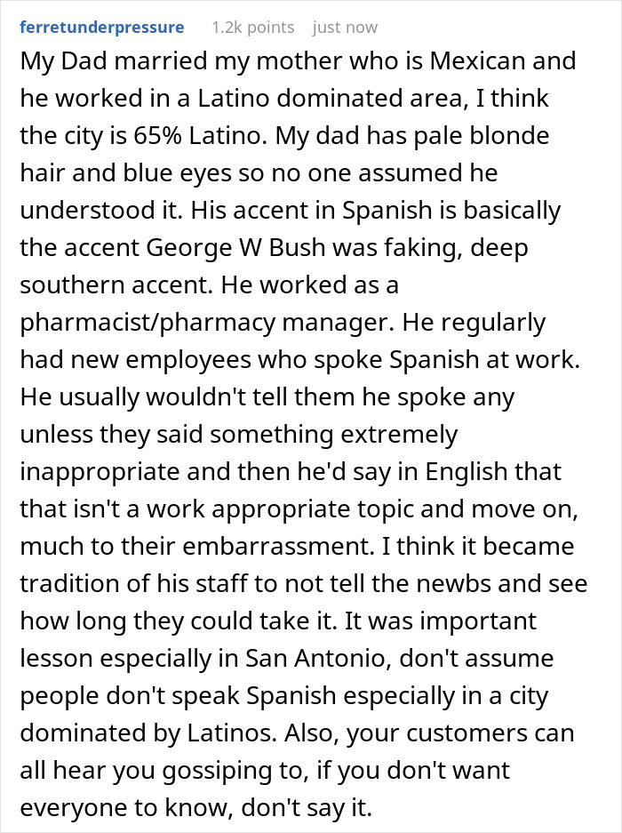 Woman Cleverly Confronts Her Trash-Talking Roommate Who Assumed She Doesn't Speak Spanish