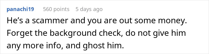 Woman Consults Online Community On Whether She Should Do A Background Check On Her Boyfriend