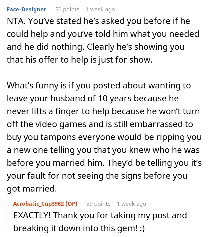 Man Refuses To Get Tampons For His Girlfriend, Gets What He Deserves