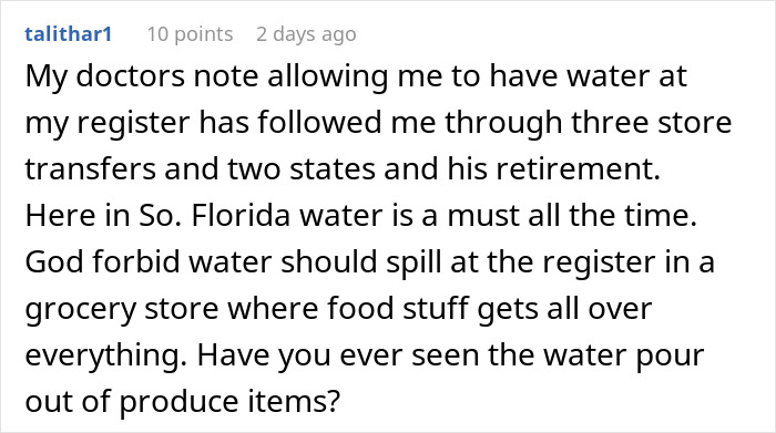 Boss Demands A Doctor’s Note To Allow This Cashier To Drink At The Register, Doc Doesn’t Hold Back Boss Demands A Doctor’s Note To Allow This Cashier To Drink At The Register, Doc Doesn’t Hold Back