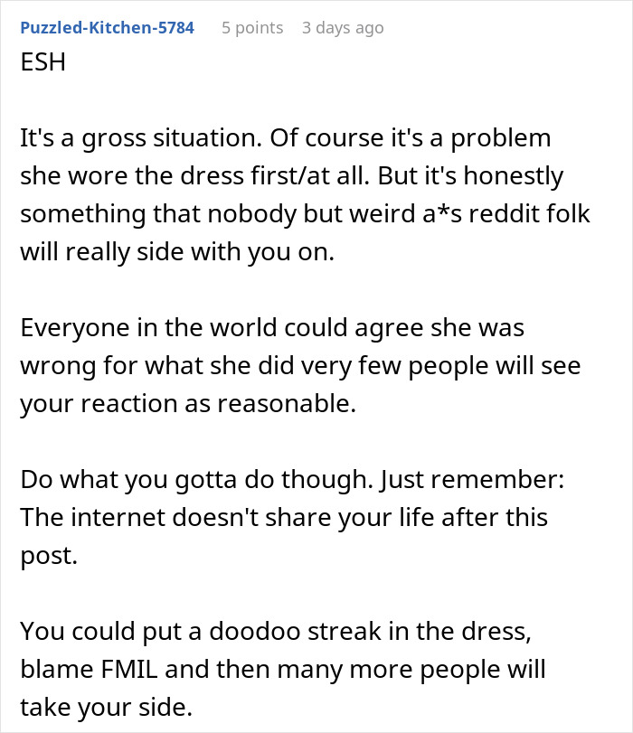 Woman's Fianc&eacute; Lets His Mom Try On Her Wedding Dress, Knowing She Would Be Livid, Drama Ensues