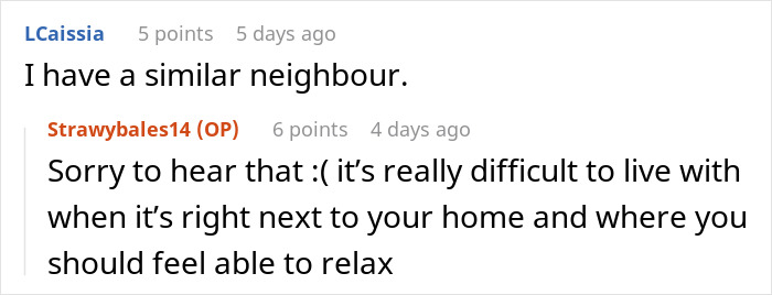 "Neighbor Doesn't Like Me Using My Own Garden"