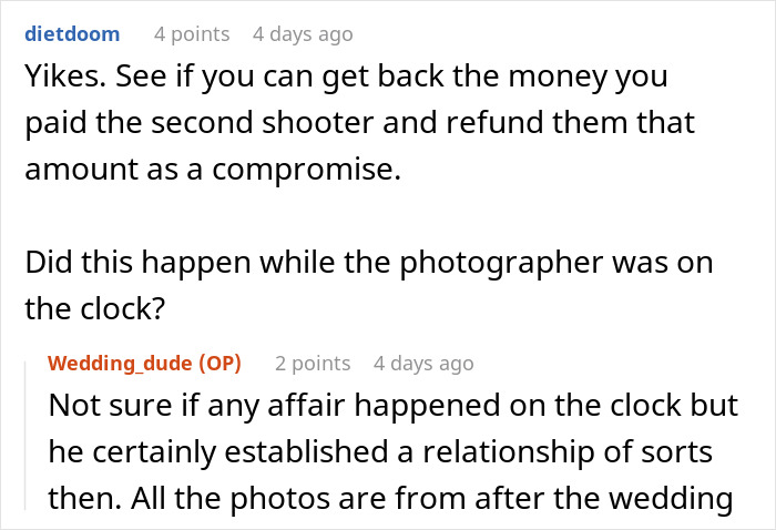 Bride Discovers Her Husband Had An Affair With The Wedding Photographer Soon After The Wedding Bride Discovers Her Husband Had An Affair With The Wedding Photographer Soon After The Wedding