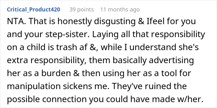 “What I Wanted Wasn’t Important”: Teen Resents Babysitting Her Special Needs Stepsister, Loses It “What I Wanted Wasn’t Important”: Teen Resents Babysitting Her Special Needs Stepsister, Loses It