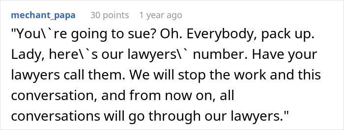 Karen Demands To Have The Crack In Her Parking Spot Filled Now, The Workers Maliciously Comply