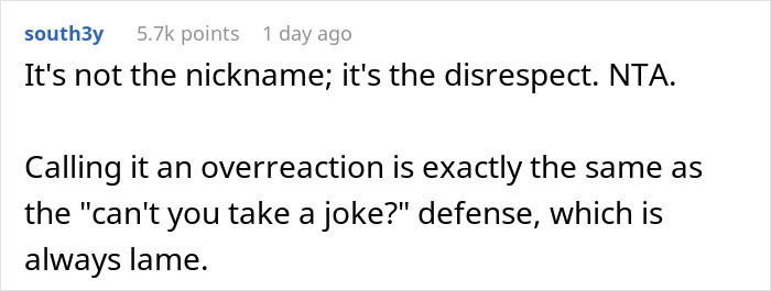 Husband Tries To Force His Wife To Accept A Nickname, She Packs Her Bags And Leaves
