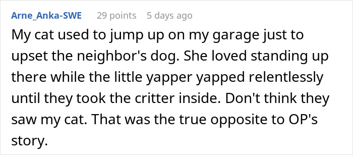 "Neighbor Doesn't Like Me Using My Own Garden"