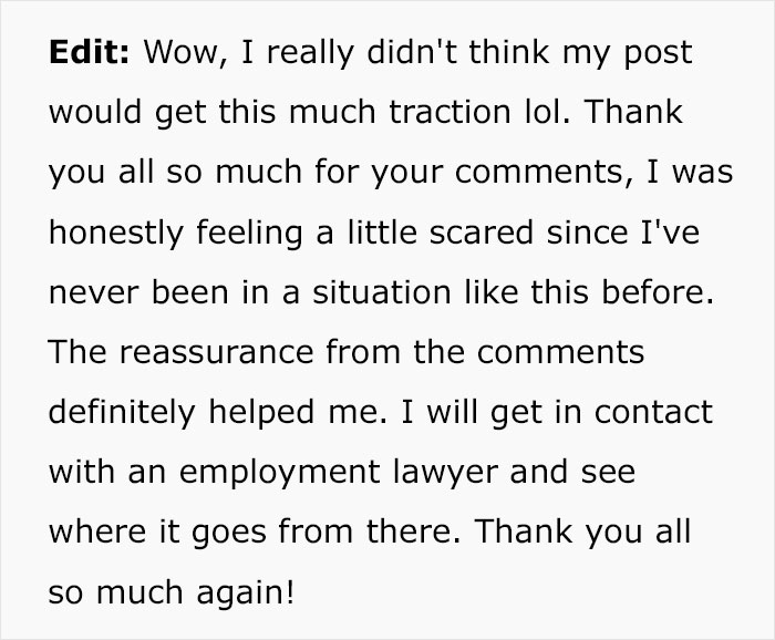 Woman Makes An Honest Glassdoor Review After Company Screws Her Over, They Demand She Delete It