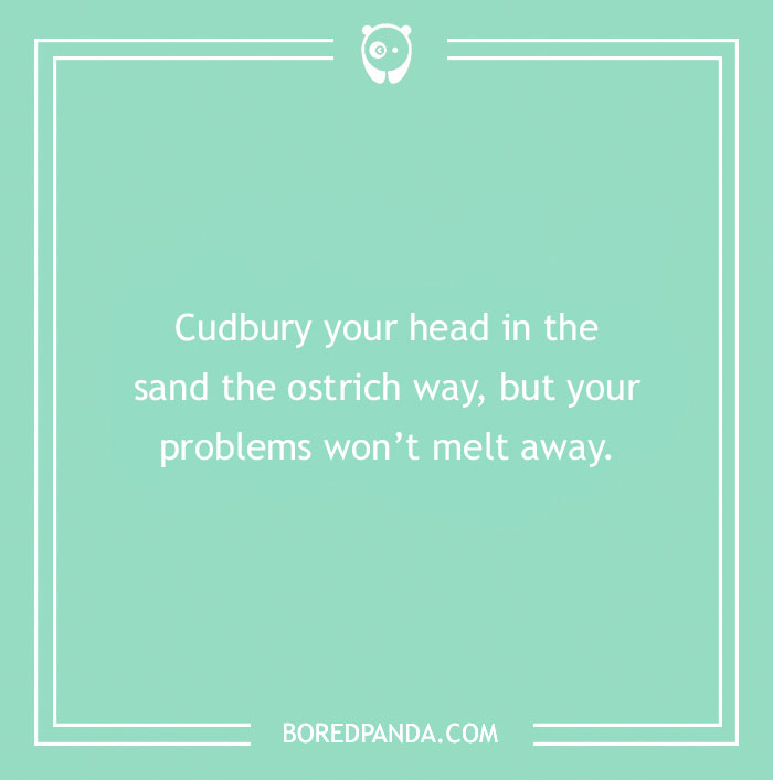 Creative Cadbury Cookie Pun 