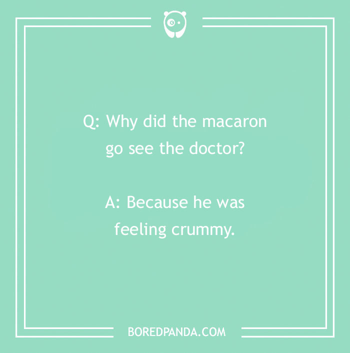 Funny Macaron Cookie Pun 
