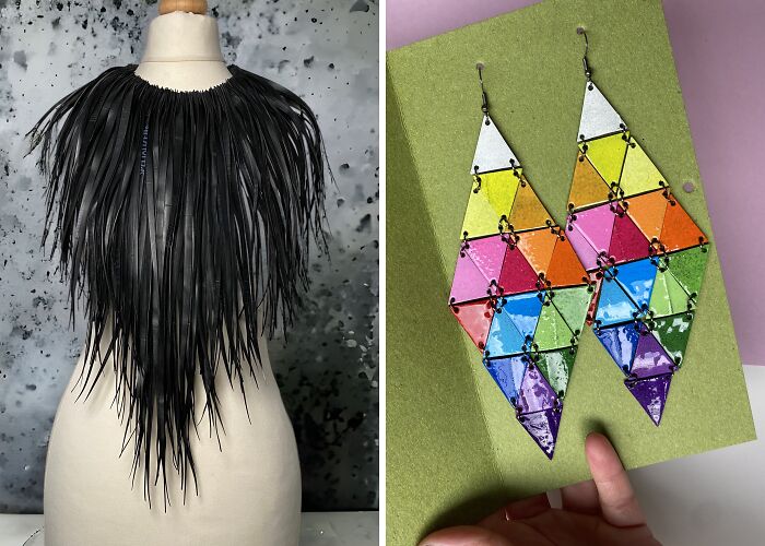 Stylishly Saving The Environment: I Craft Handmade Fashion From Recycled Bike Inner Tubes
