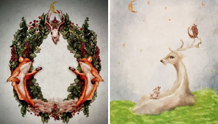 My Gothic Watercolors For The Fantasy Role-Playing Game (10 Pics)