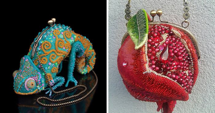 5 Of My Hand-Embroidered Bags That Can Take Up To A Year To Make