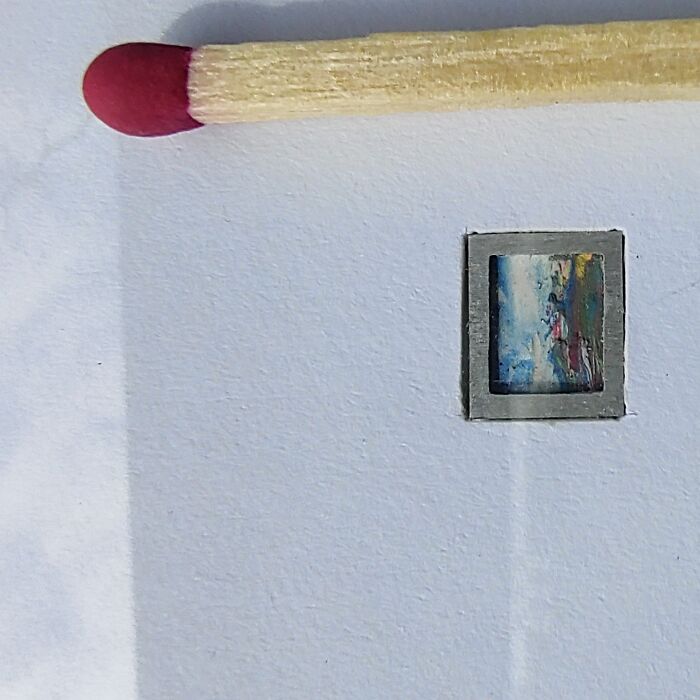 I Make Micro Paintings (9 Pics)