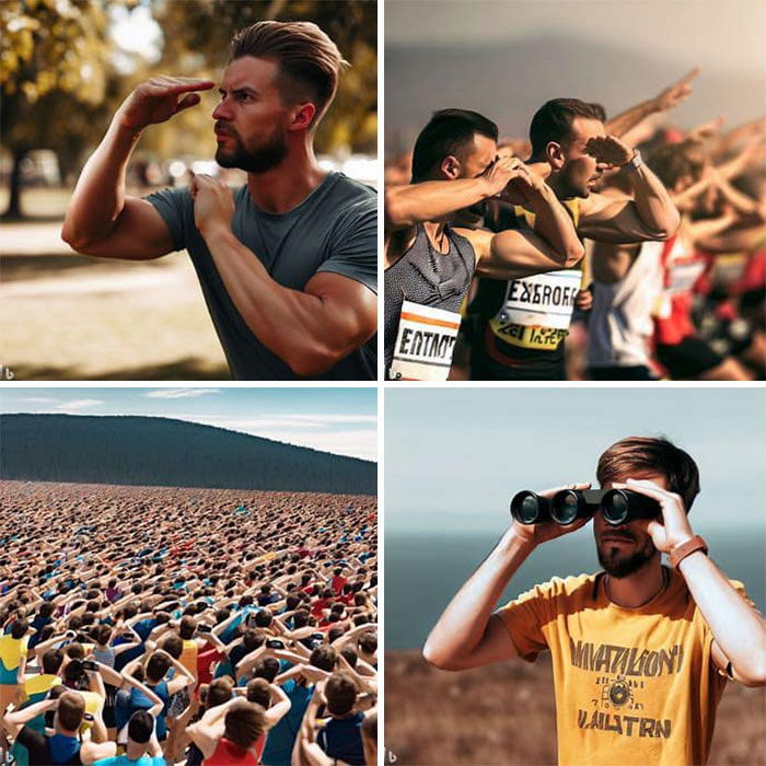 Competición extrema para ver quién puede ver más lejos