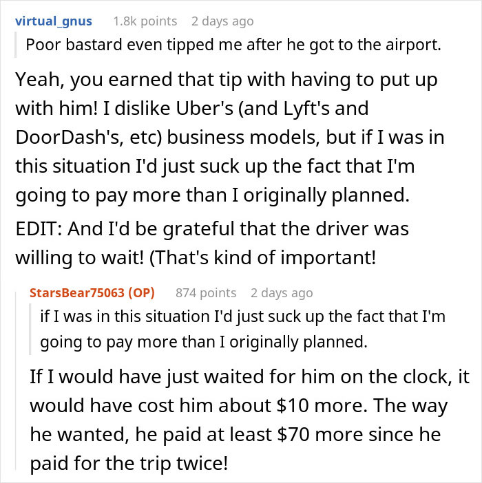 &ldquo;Wonder How Long It Took For Him To Realize&rdquo;: Uber Driver Outsmarts Entitled Client