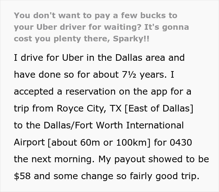 &ldquo;Wonder How Long It Took For Him To Realize&rdquo;: Uber Driver Outsmarts Entitled Client