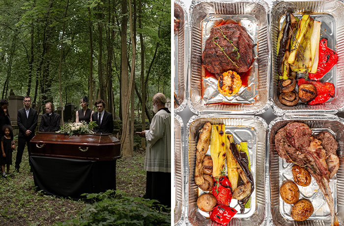 Internet Collectively In Tears After Driver Shares Touching Story Of Delivering Food To A Funeral