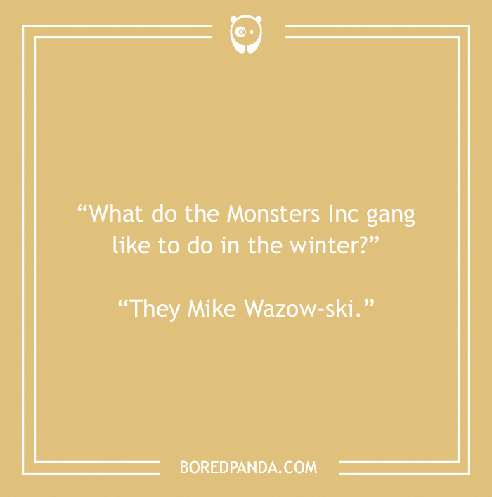 Disney joke on Mosnters Inc 