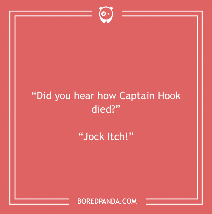 Disney joke on Captain Hooks death 