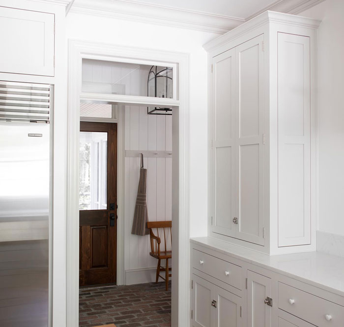 White wooden cupboards White wooden cupboards