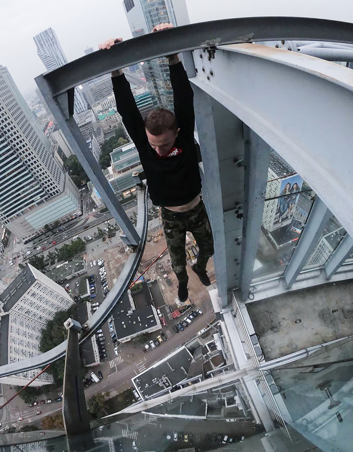 Hanging In Warsaw, Poland