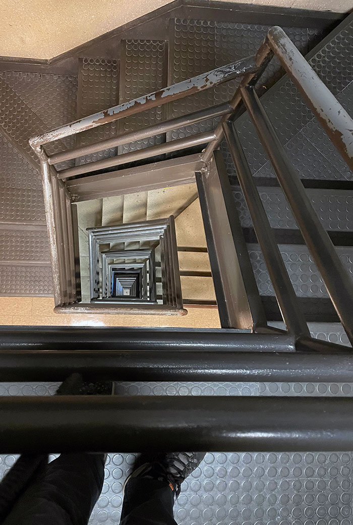 Stairwell At Pittsburgh Tower
