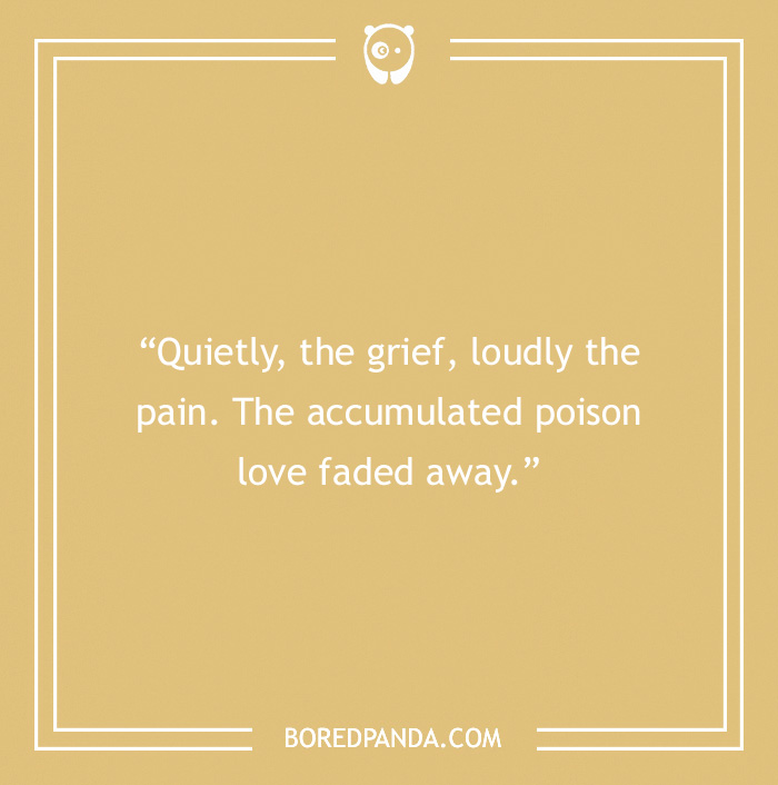 Frida Kahlo quotes about love and pain on a beige background with a simple white border from boredpanda.com. - 24