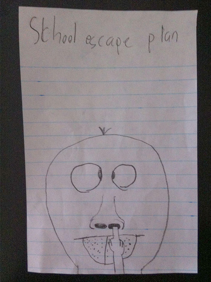 My Mom Is A Grade 4 Teacher And Caught A Kid Passing This Note To His Buddy