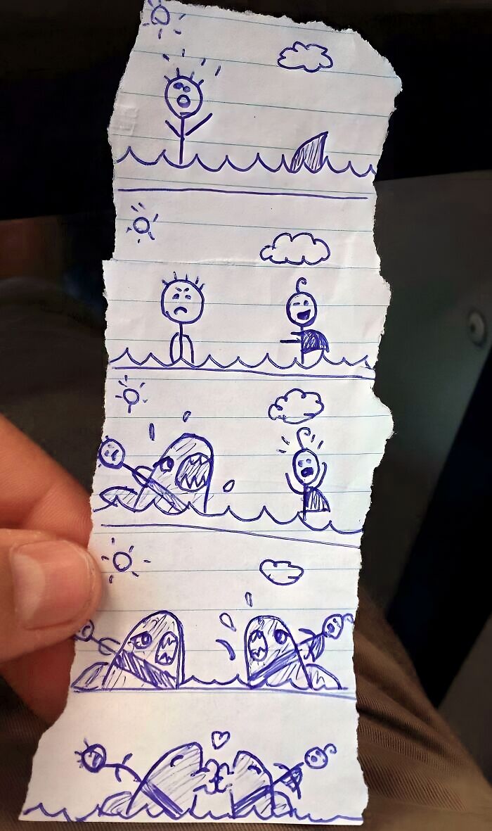 Some Kid's Note Got Confiscated And The Teacher Started Giggling