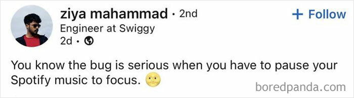 A Rare Relatable Post From Linkedin's Vast Sea Of Boomer Humor