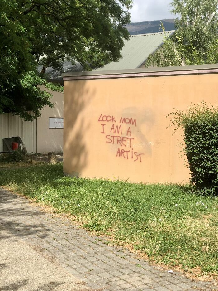 Mira mamá, soy un artista urbano