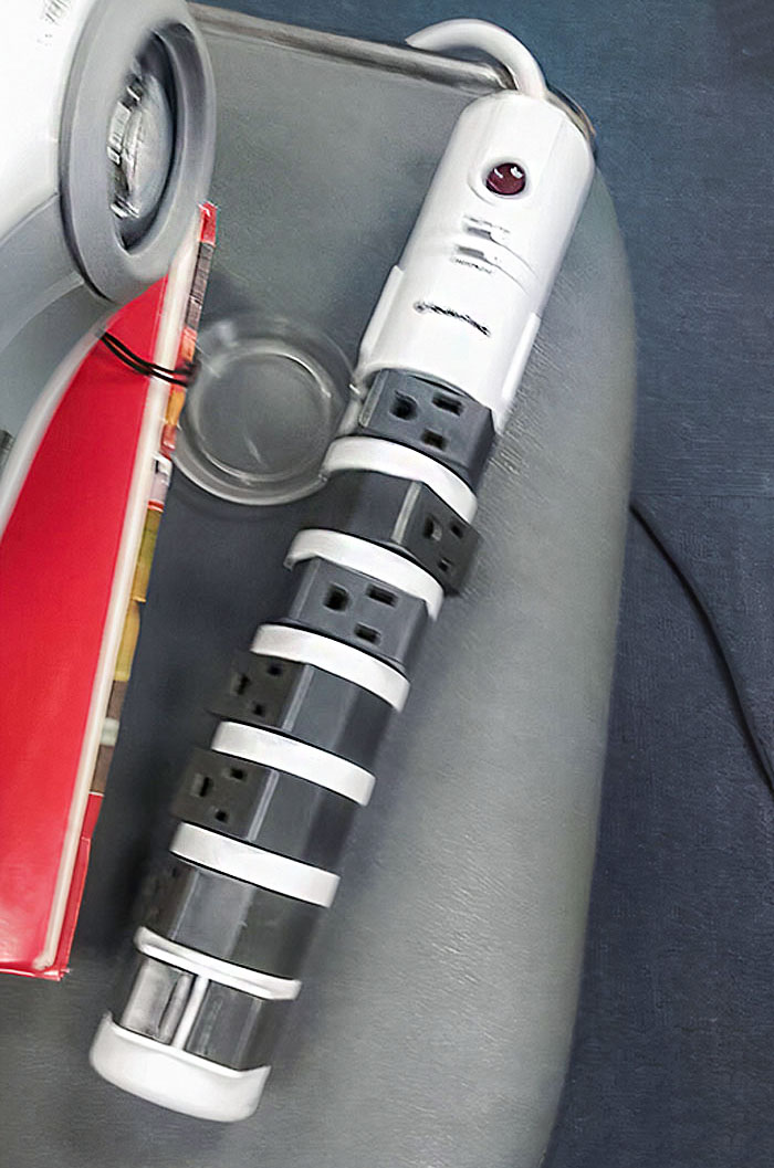 This Is Very Smart. Turntable Plugs. No More Complaining About Big Charger Blocks