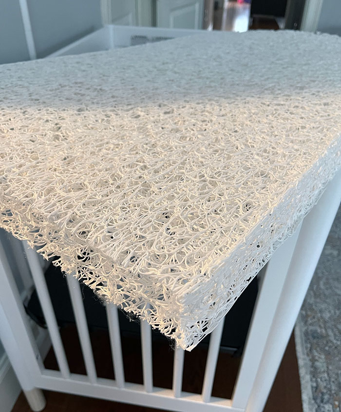 This Breathable Mattress My Infant Son Uses To Prevent Suffocation