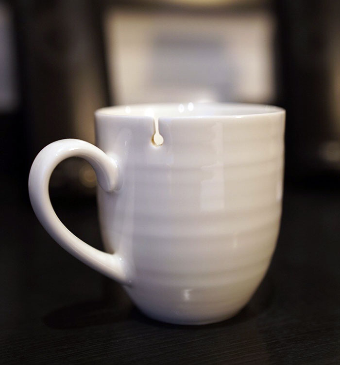 This Cup Has A Hole For Teabags