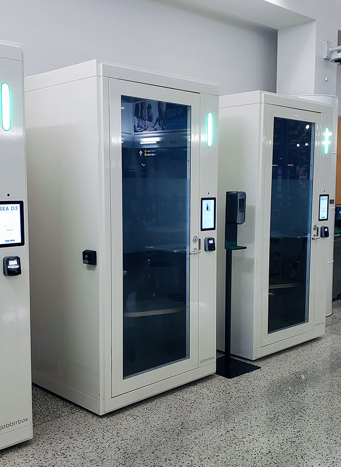 Rentable Soundproof Offices In The Seattle Airport