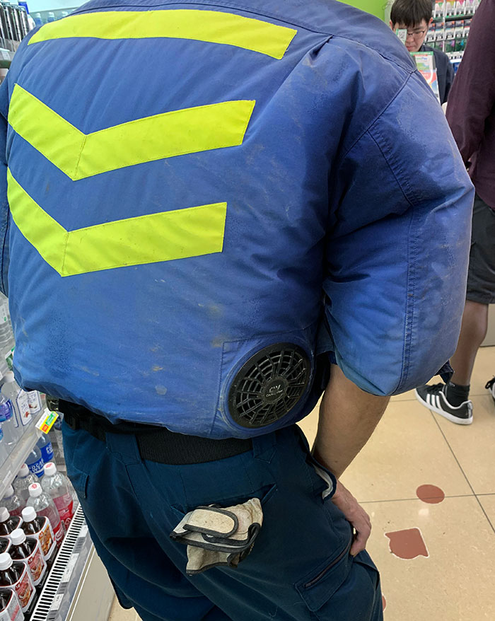 These Air Conditioned Construction Worker Jackets In Japan