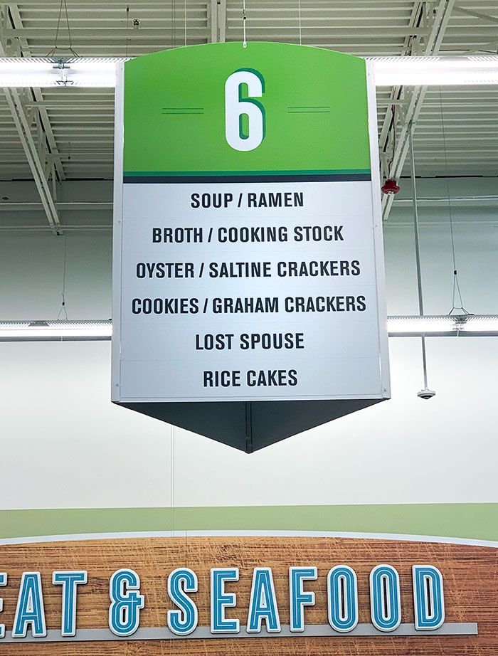 This Grocery Store Has An Aisle Specifically For Reuniting With Lost Spouses