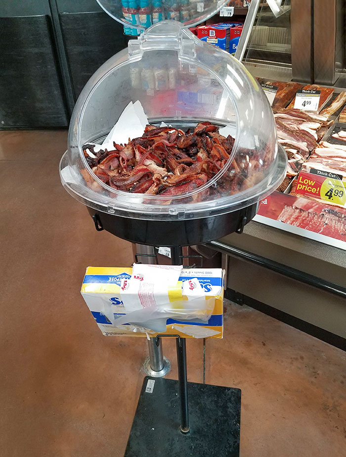 My Local Grocery Store Was Giving Out Bacon Samples