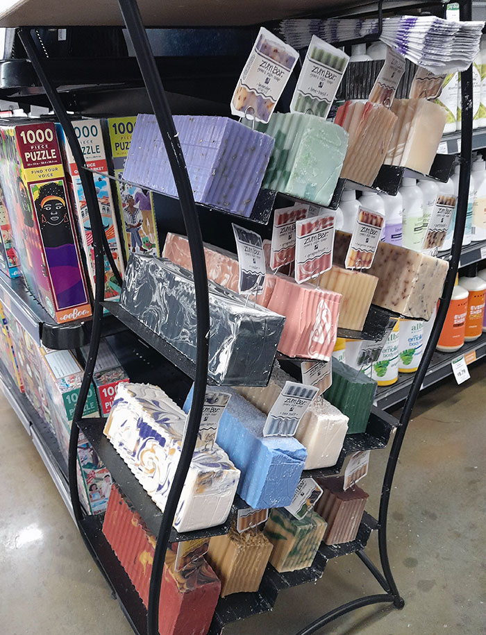 Soap Is Sold In Bulk And Not Pre-Cut, You Decide The Size You Want And Cut It Yourself