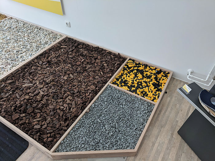 This Shoe Shop Has An Area To Test Your New Shoes. It Also Has LEGO For Testing